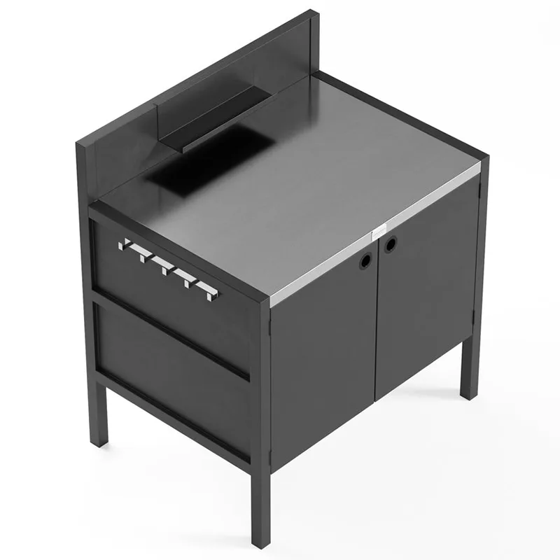 Kabinet Dapur Luar Dua Pintu