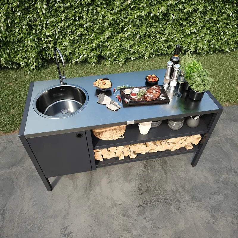 Multi Functional Outdoor Cabinet with Sink