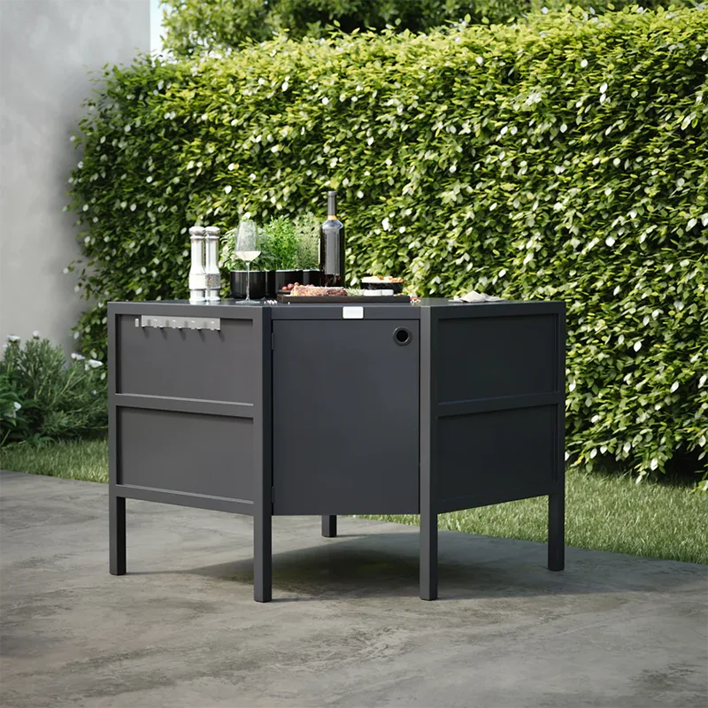 Outdoor Free-Standing Corner Cabinet Outdoor Free-Standing Corner Cabinet